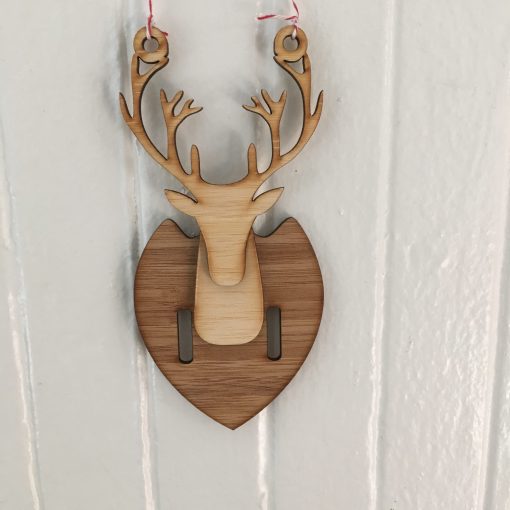Mounted Buck Ornament