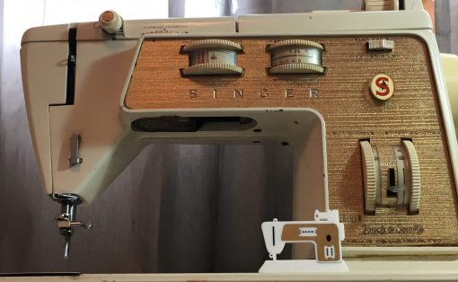 Sewing machine pins
