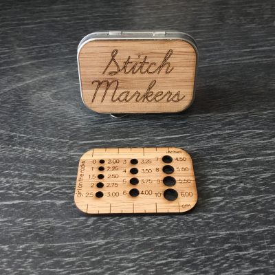 Stitch Marker Box – large dividers
